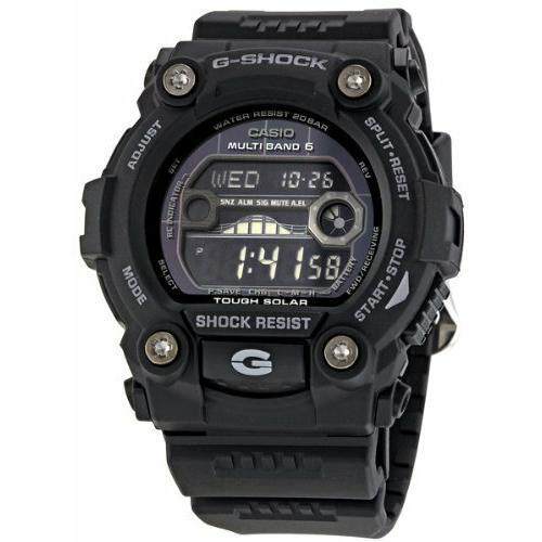 CASIO卡西欧黑色G Shock GW7900B 1 Atomic太阳能数字的男士手表