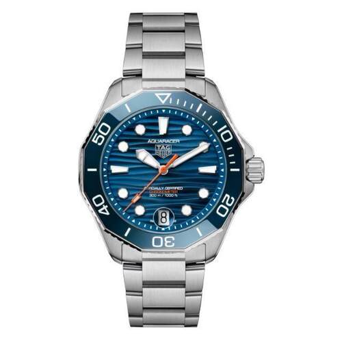 TAG Heuer Aquaracer专业300日期蓝色42 mm男士手表WBP5111BA0013