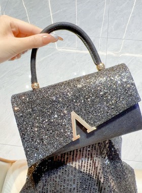 公主ktv包夜场手拿包工作手提包夜总会会所工包DJ晚宴包技师工包