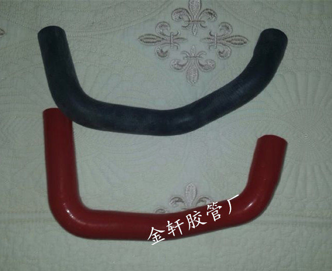 钱江 黄龙 BJ600 耐高温高压硅胶水管 发动机水管 摩托车水管