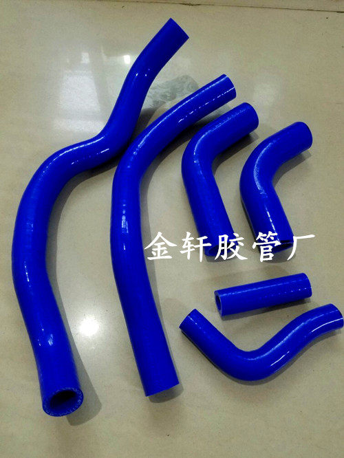 适用本田CBR600耐高温硅胶水管