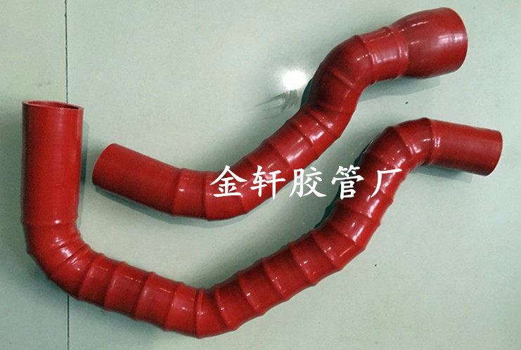 陆风X6龙腾X9中冷器管涡轮增压管加强防爆硅胶管X9中冷管提升动力