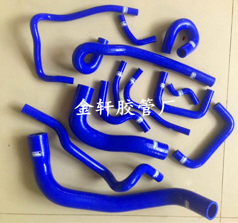 适用于日产NISSAN GTSECR33/R34/A31RB25改装硅胶水管矽胶水管