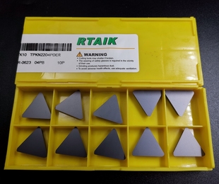 TPKN2204PDER TK10 涂层 大三角 铣刀片 RTAIK 2204 TM20