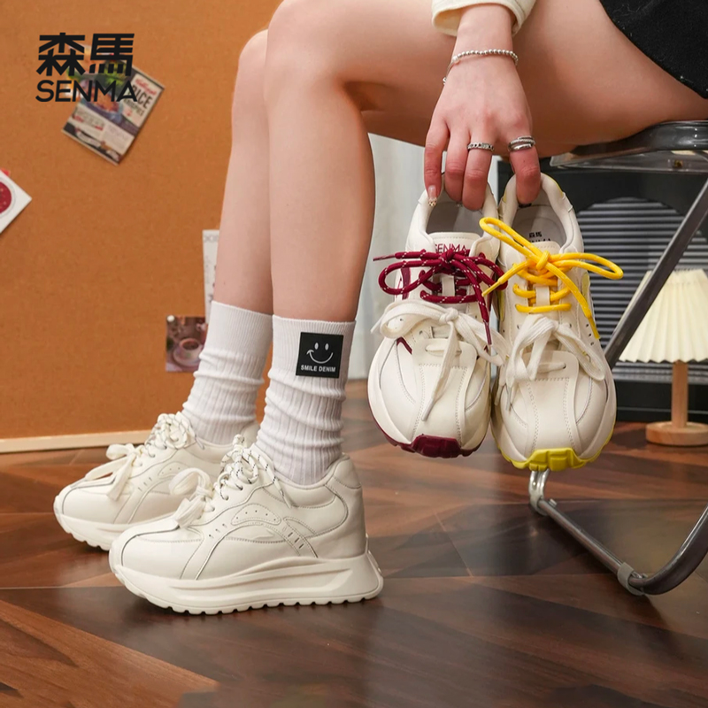 SENMA/森马阿甘鞋新款老爹鞋女鞋