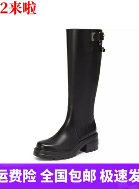 商场同款2025新款马鞍靴英伦风骑士靴长靴高筒厚底女靴EEZ42DG5