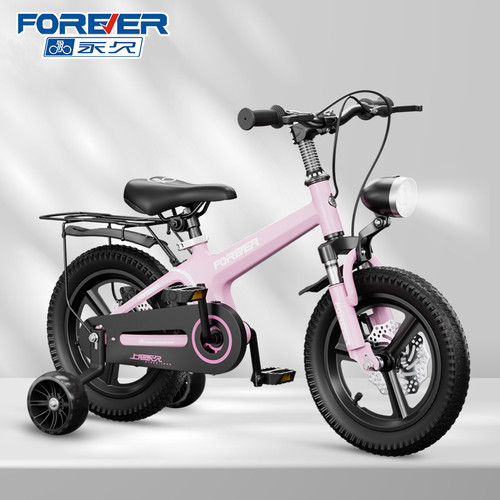 新款永久开拓者儿童自行车2-3到6岁男童小孩宝宝镁合金脚踏单车女