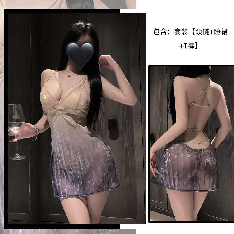 性感睡衣女款夏季2025新款纯肚兜