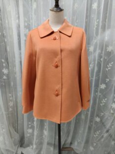 气质百搭显瘦外套羊毛大衣 时尚 轻奢8835专柜正品 2025秋新款