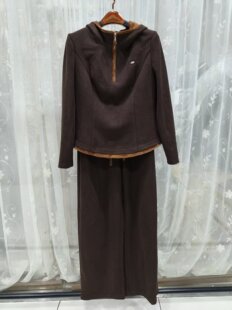 轻奢A129专柜正品2026春新款女装时尚百搭外套显瘦套裤