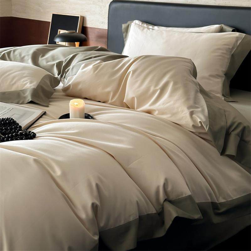 中古风A类100s长绒棉磨毛四件套全棉纯棉秋冬加厚床单床笠床品,床上用品,床品套件/四件套/多件套,淘宝优惠券,粉丝福利购,淘宝优惠卷