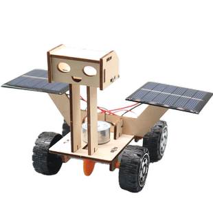 太阳能月球车 科学小手工发明科技小制作小车模型 小学生实验材料