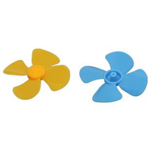 1.5MM孔径 四叶螺旋桨风桨风扇叶车船模DIY制作 教学模型手工材料