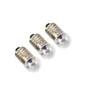 小电珠灯泡2.5V3V6V 螺口灯座DIY制作 手电灯珠 科学电路实验模型