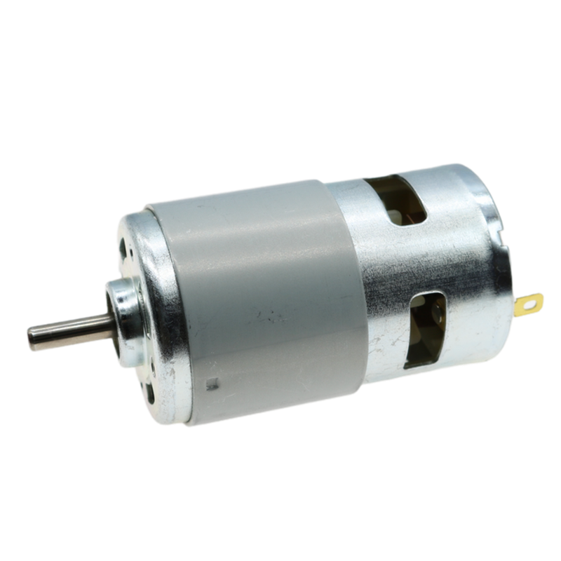 795电机大功率直流12V24V大扭力775台锯纯铜马达圆林双轴承发电机
