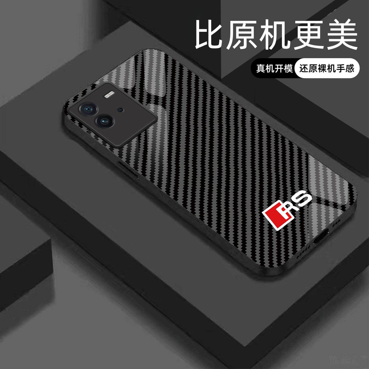 适用【iqooneo6】宝马Mpower液态玻璃亮面手机壳RS电镀全包镜头冰感轻奢高档软边抗摔耐脏保护套
