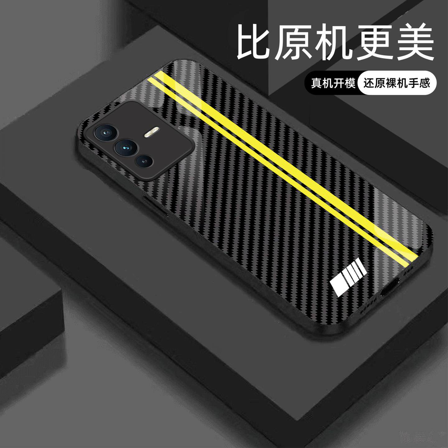 适用【vivoS12】宝马Mpower液态玻璃亮面手机壳RS电镀全包镜头冰感轻奢高档软边抗摔耐脏保护套