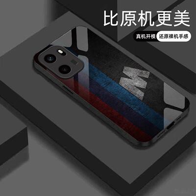 适用【一加Ace6】宝马Mpower液态玻璃亮面手机壳RS电镀全包镜头冰感轻奢高档软边抗摔耐脏保护套