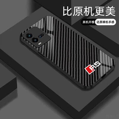 适用【iqoo10】宝马Mpower液态玻璃亮面手机壳RS电镀全包镜头冰感轻奢高档软边抗摔耐脏保护套