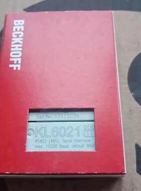 议价便宜处理倍福全新模块 KL6021 实物拍摄就一个，需要要直
