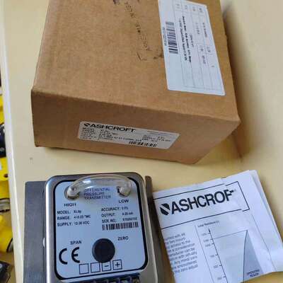 议价雅斯科 ASHCROFT ，全新原装进口 XLdp微差压变送