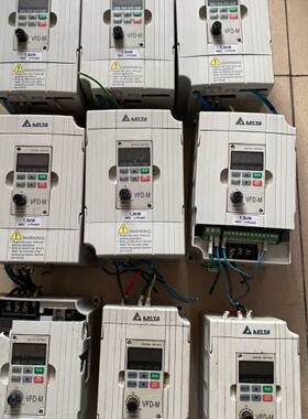 议价台达变频器VFD007M21A 2台，台达变频器VFD0