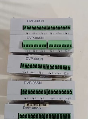 议价拆机台达模块，DVP06SN11R 实物拍摄，功能包好，单