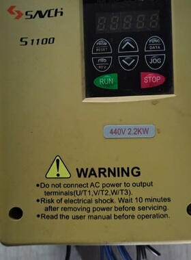 议价三基变频器 S1100-4T2.2G 原装拆机 2.2k