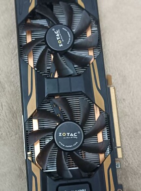 议价索泰gtx760 2g d5 成色一般，无法打驱动，错误4