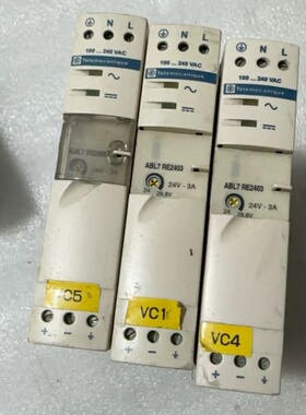 议价ABL7 RE2403拆机施耐德电源，成色如图，3台打包总价