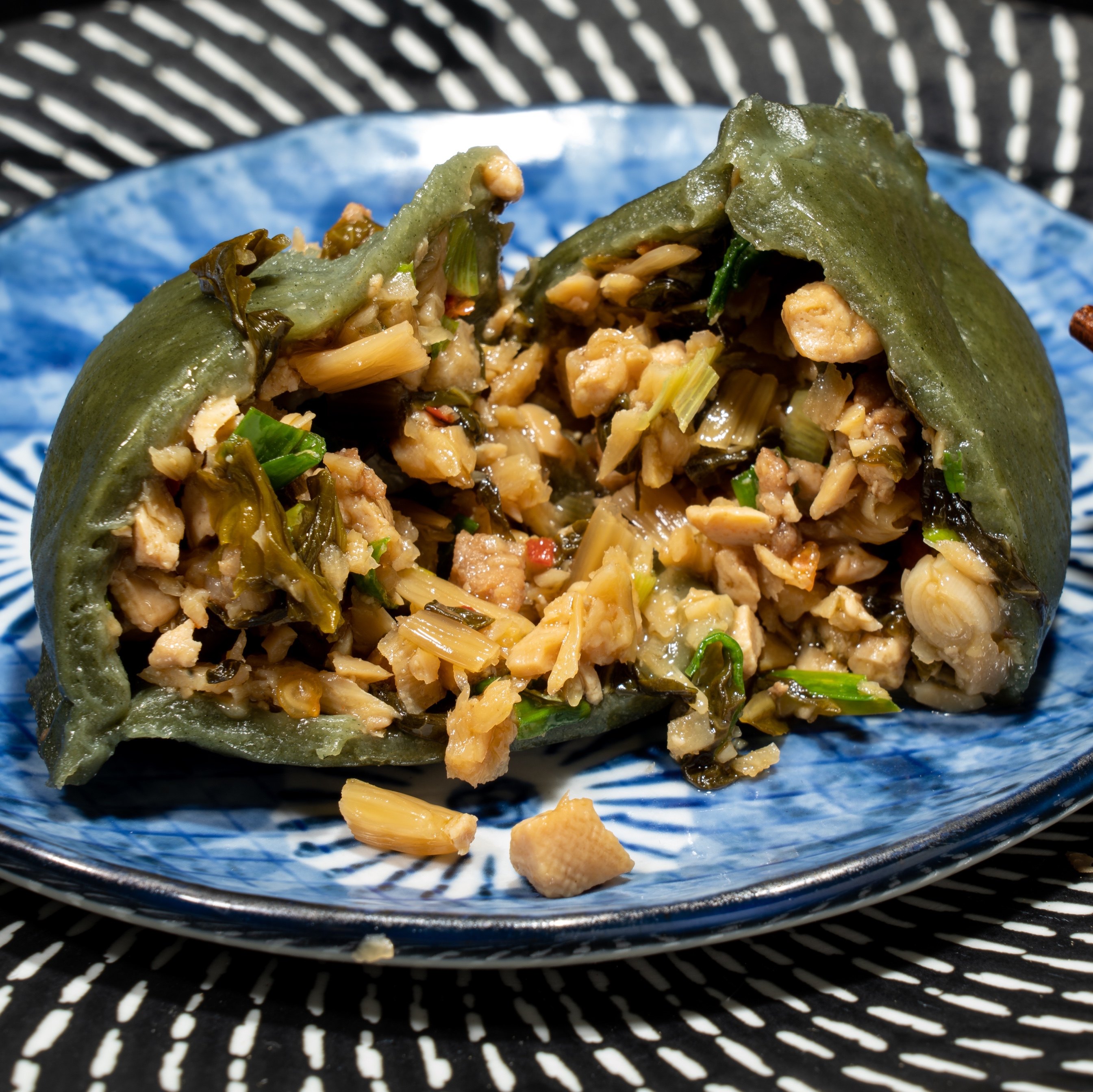 浙江衢州特产龙游酱果清明果青团艾草清明团子农家手工特色小吃