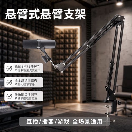 SM7BMV51麦克风悬臂支架双色可选