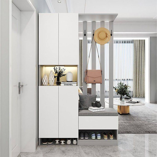入户玄关柜屏风隔断客厅酒柜家用现代简约门厅鞋柜轻奢靠墙收纳柜