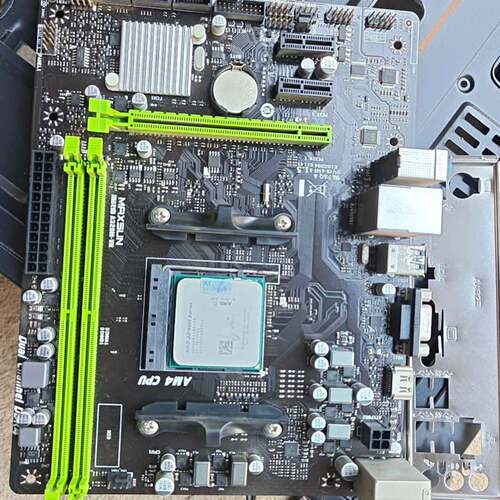 可维修MAXSUN A320M-VH主板，加A8一9600CPU，议价
