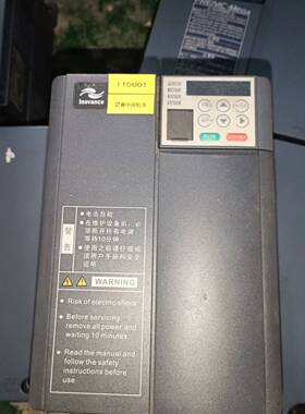 可议价一台Inovance变频器，型号MD310T3.7B，