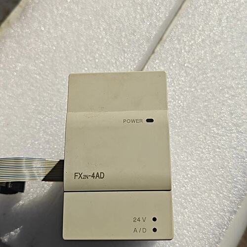 议价FX2N-4AD模块，24V供电，4通道A/D，可维修