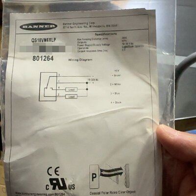 议价BANNER邦纳光电传感器 QS18VN6XLP可维修