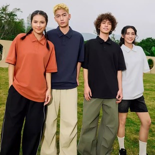 純棉工作服工裝 廠服定制公司企業(yè)餐飲做 9999落肩翻領(lǐng)短袖 DHSTYLE