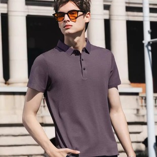公司企业团体polo衫 ASD1001高端锦氨翻领t恤定制工作服装 做印绣