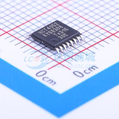 模拟开关/多路复用器 74HCT4052PW,118 TSSOP-16 电子元器件配单