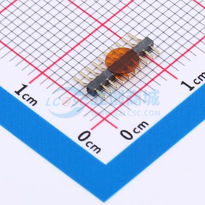 排针 GPCD101-1002A003C1AH SMD,P=1mm,卧贴 1x10P 方针 原装正品