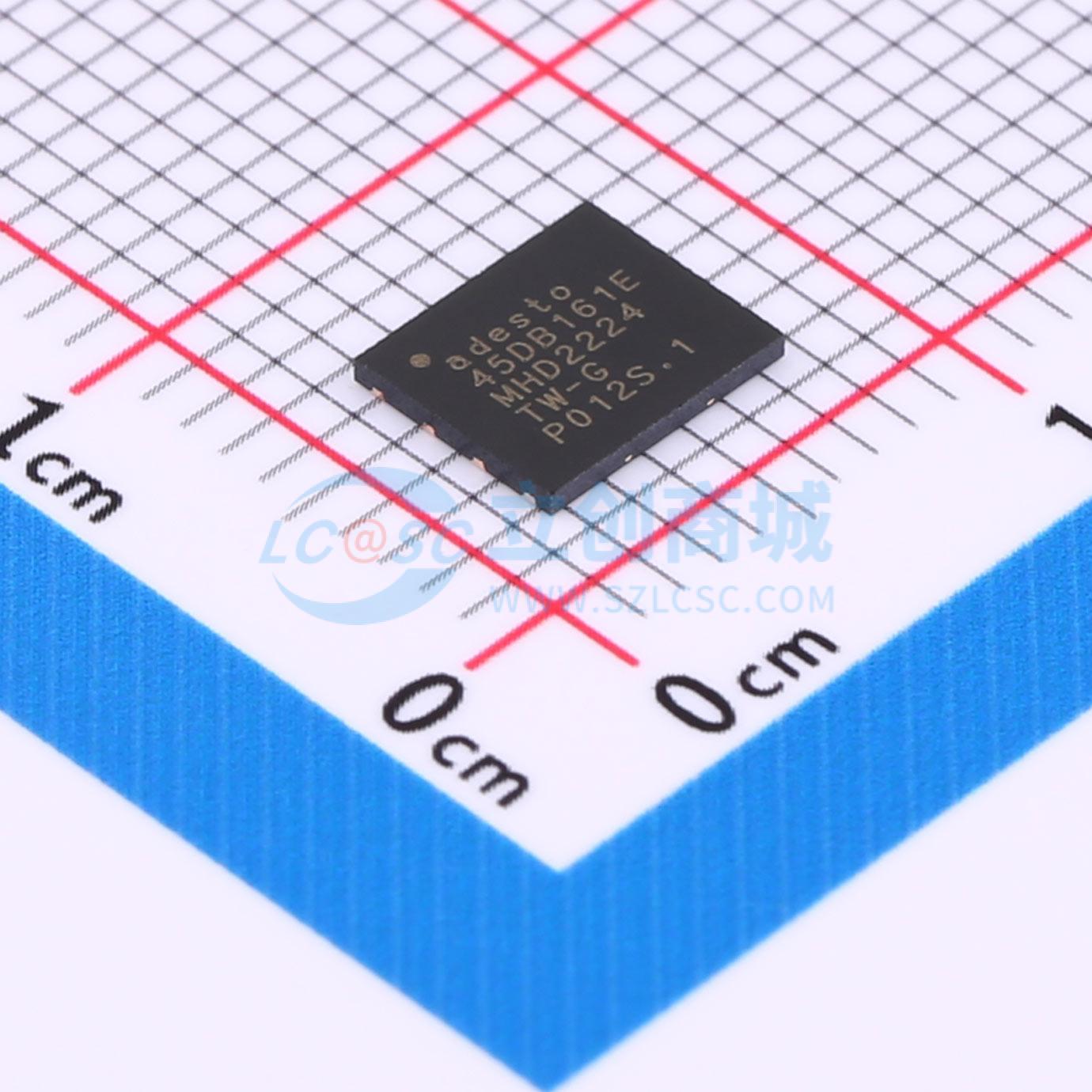 NOR FLASH AT45DB161E-MHD-T UDFN-8(5x6) 原装 电子元器件配单