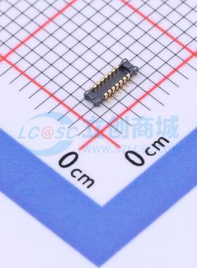 板对板与背板连接器 AXE614124D SMD,P=0.4mm 电子元器件配单