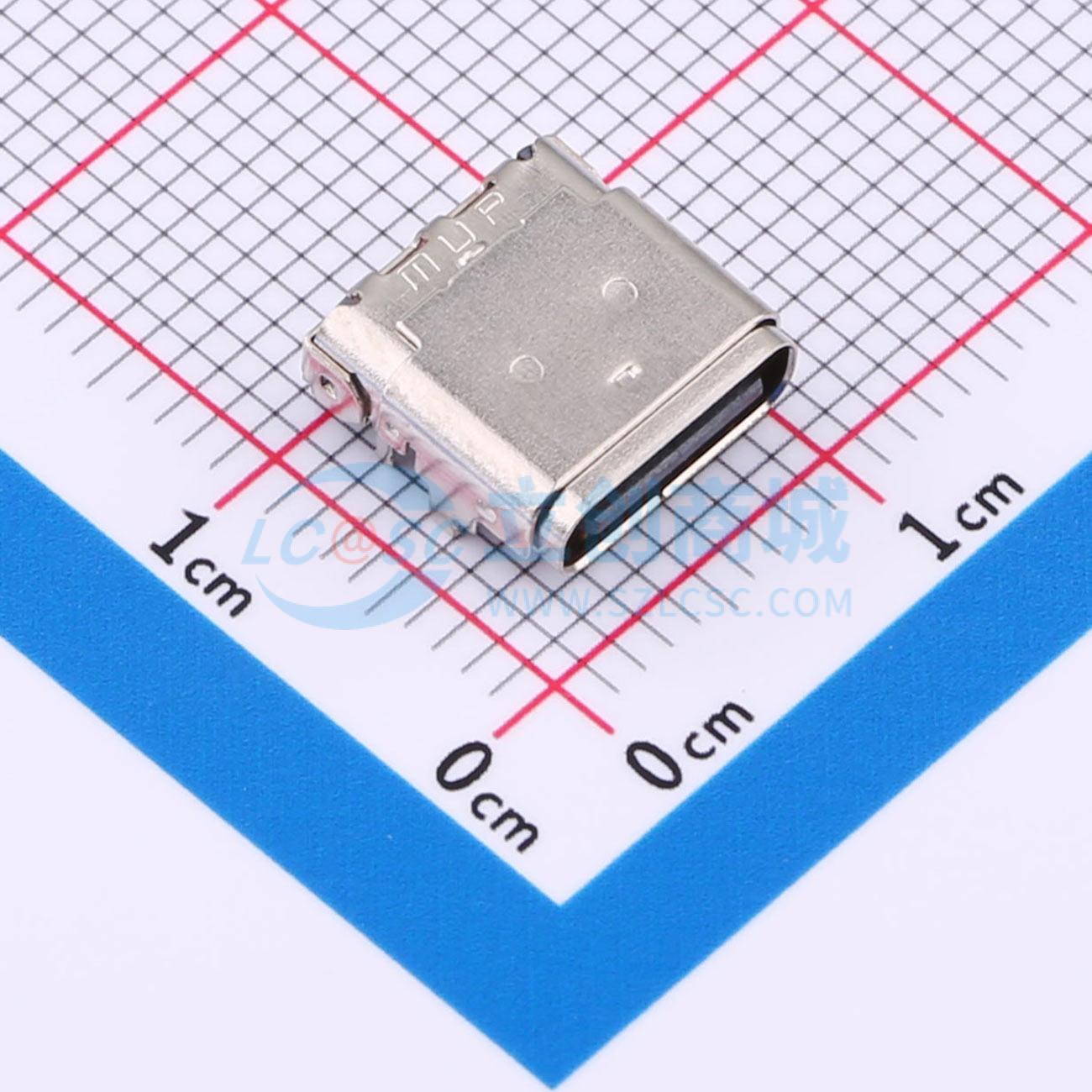 USB连接器 U20002-03 SMD 母 24P 原装正品 电子元器件配单