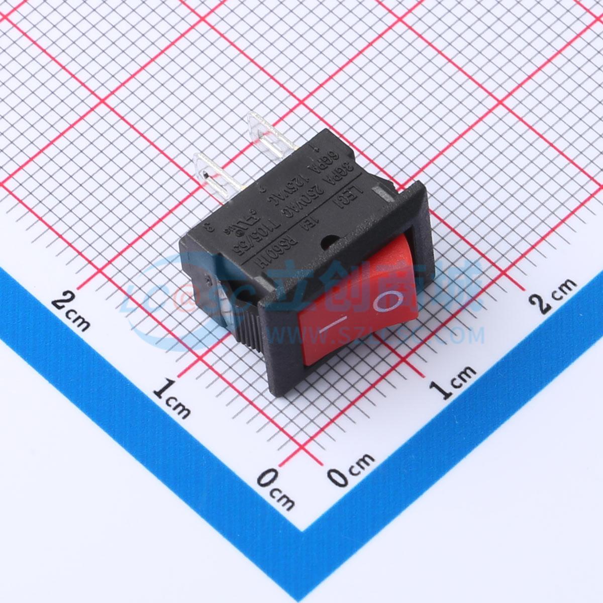 船型开关 RS601HL-1010011R3B-4A 插件 原装正品 电子元器件配单