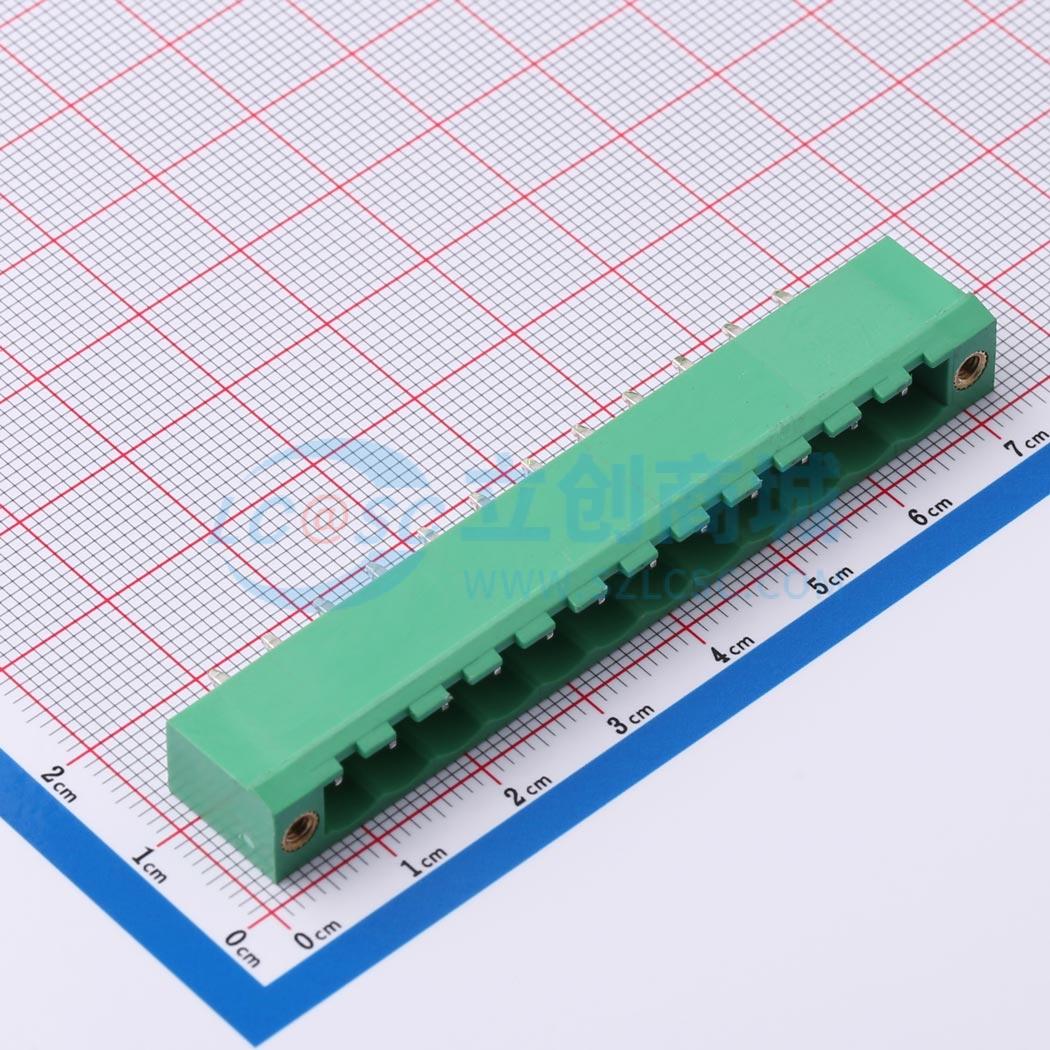 插拔式接线端子 MX2EDGVM-5.08-12P-GN01-Cu-A 插件,P=5.08mm 1x1