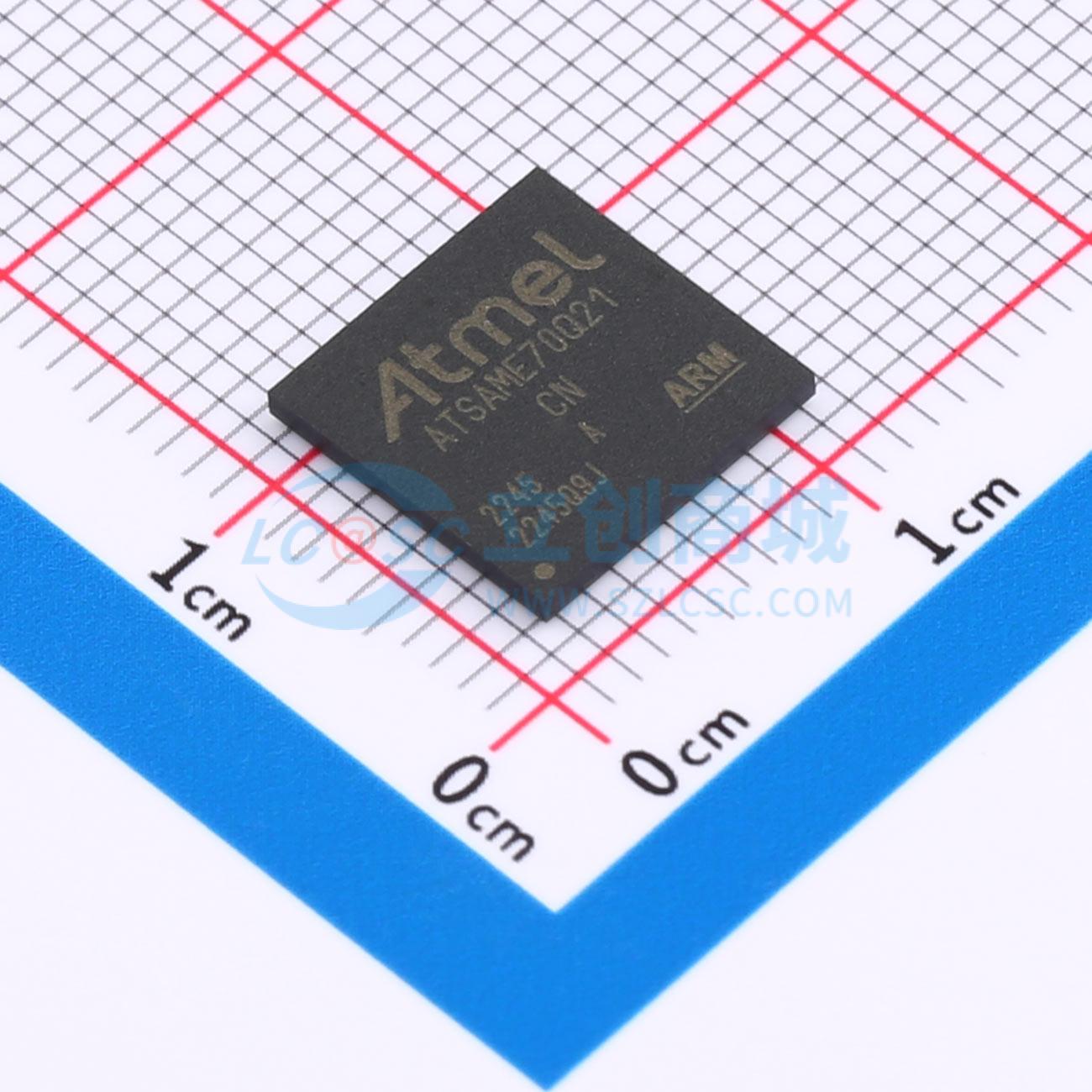 单片机(MCU/MPU/SOC) ATSAME70Q21A-CN LFBGA-144 电子元器件配单