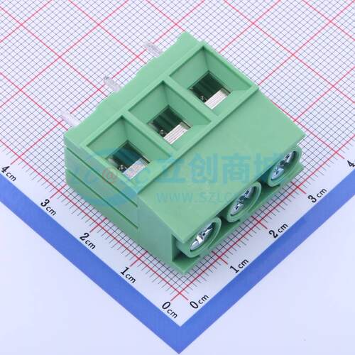 螺钉式接线端子 KF136T-10.16-3P 插件,P=10.16mm 1x3P 原装正品