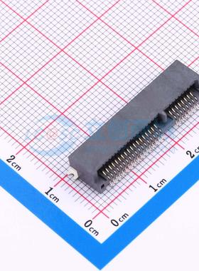 金手指连接器 XDMP-052-A01 SMD,P=0.8mm 0.8mm 52P 电子元器件