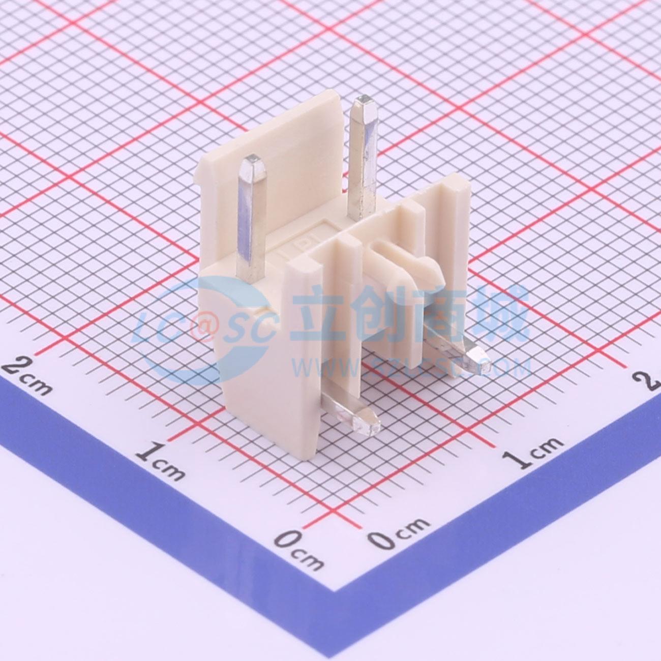 线对板针座 X9396WR-02S1-PTSN 弯插,P=3.96mm 1x21P 弯插 原装